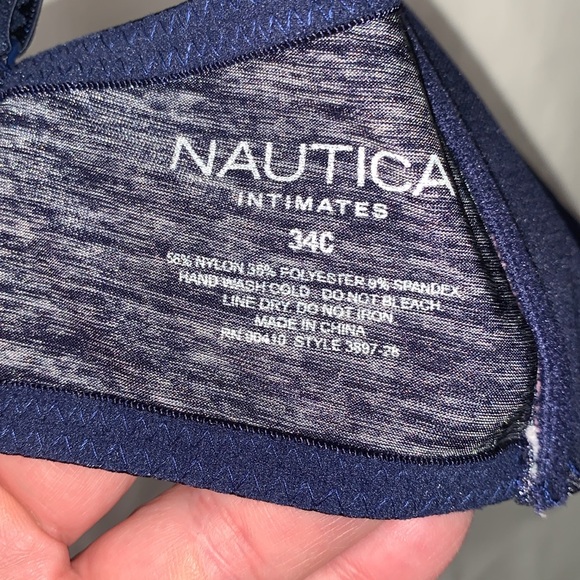 Womens Nautica Wirefree Micro Bra, Size: 34C - Picture 5 of 5